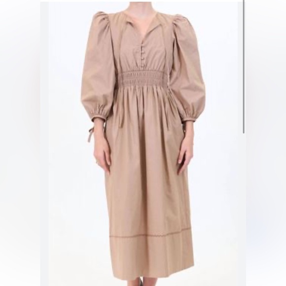 Hunter Bell Clementine Dress is Tuscany - Picture 2 of 10